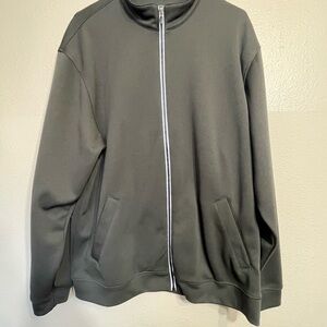 Pebble Beach Green Zip Up Performance Jacket men’s XL